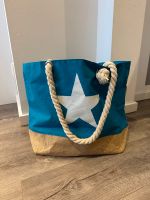 Tasche / Strandtasche - Blau - Stern - Kordel Schleswig-Holstein - Seth Holstein Vorschau