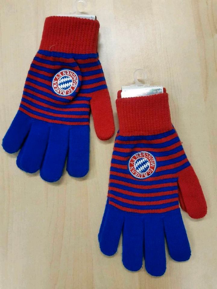 FC Bayern München  Stretch Handschuh  NEU in Vierkirchen