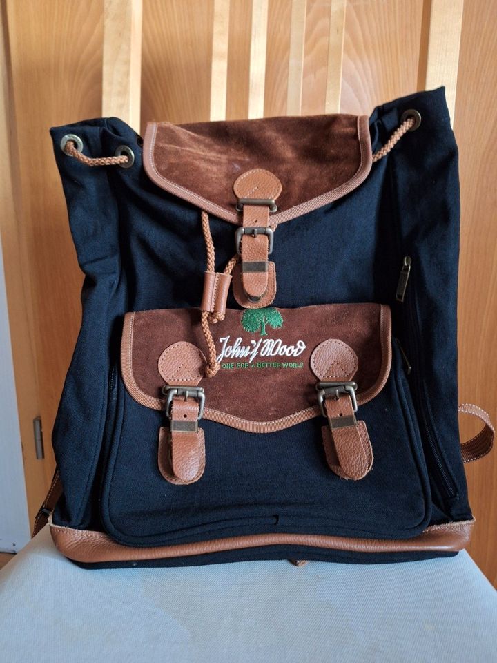 großer, vintage Rucksack, John Wood, unbenutzt, in Kisselbach