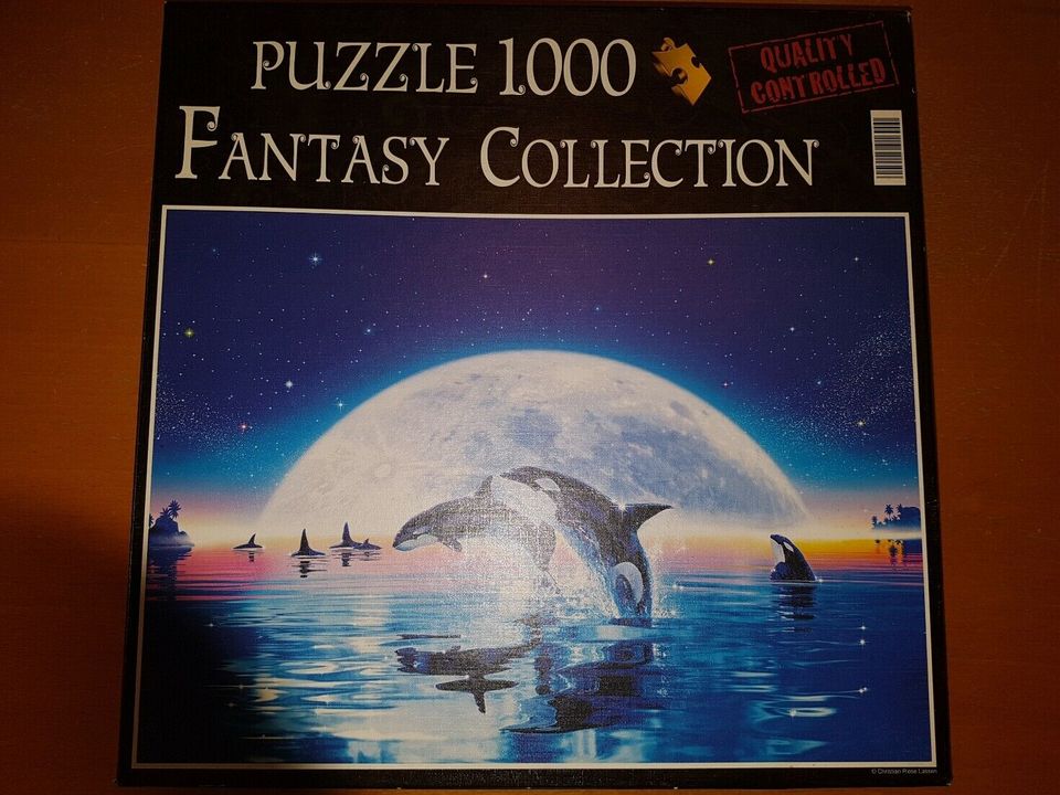Puzzle Fantasy Collection 1000 Teile Wale in Elmshorn