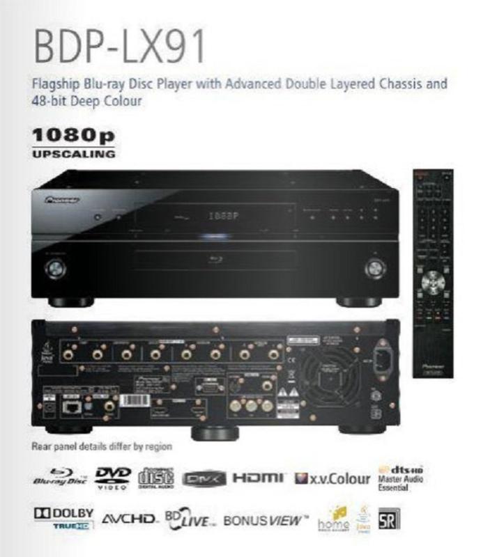 Used Pioneer BDP-LX91 Bluray players for Sale | HifiShark.com Used Pioneer BDP-LX91 Bluray players for Sale | HifiShark.com