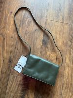 Zara Tasche Handtasche Crossbody grün Leder Hannover - Linden-Limmer Vorschau