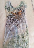 Longbluse/Kleid Größe M grün/bunt mit Pailletten Baden-Württemberg - Laupheim Vorschau