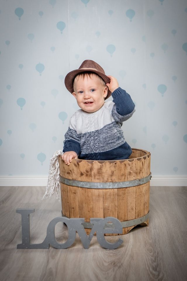 Babyfotos im Fotostudio, Newbornshooting Fotoshooting Fotografie in Wegscheid