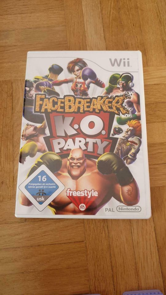 Wii Spiel  Face Breaker K.O. Party in Dortmund