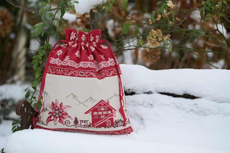 NEU Beutel Geschenkbeutel Geschenksack Weihnachten Brotbeutel in Görlitz