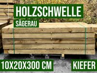 Nadelholzschwelle Bahnschwelle Bohle Holzbohle  - 10x20x300 - KDI Nordrhein-Westfalen - Lennestadt Vorschau