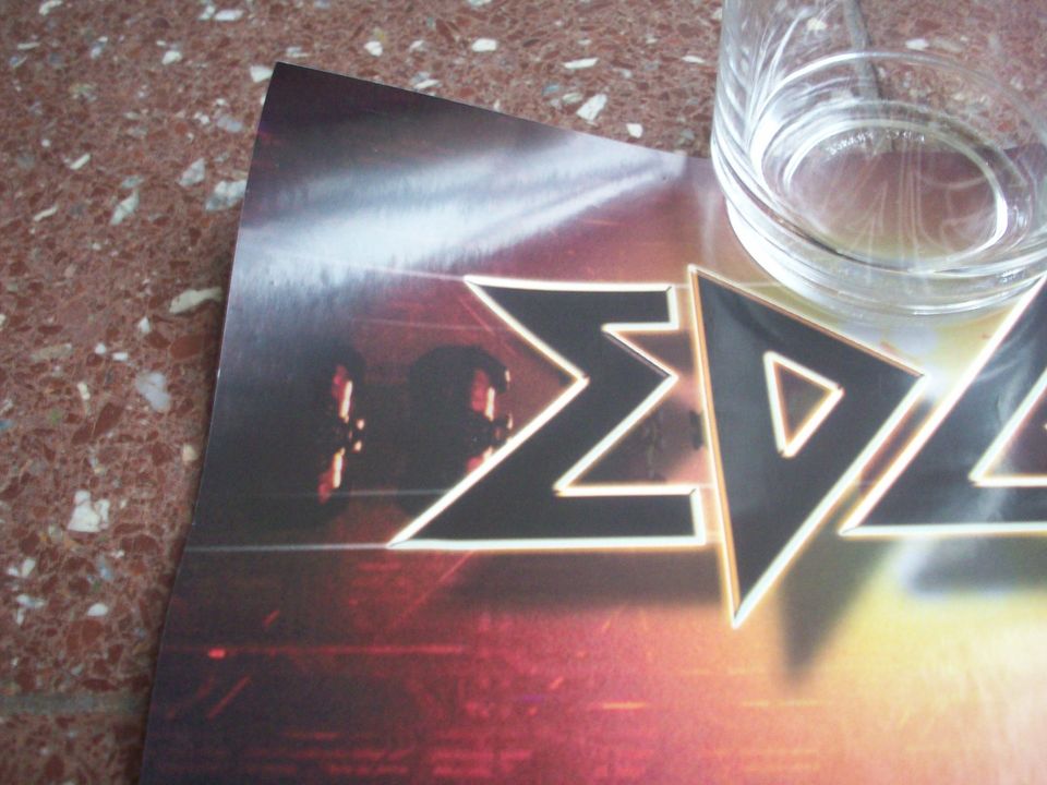 EDGUY POSTER BURNING DOWN THE OPERA Live 2003 RAR PLAKAT METAL in Berlin