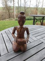 Antiker Buddha aus Holz Bayern - Eiselfing Vorschau