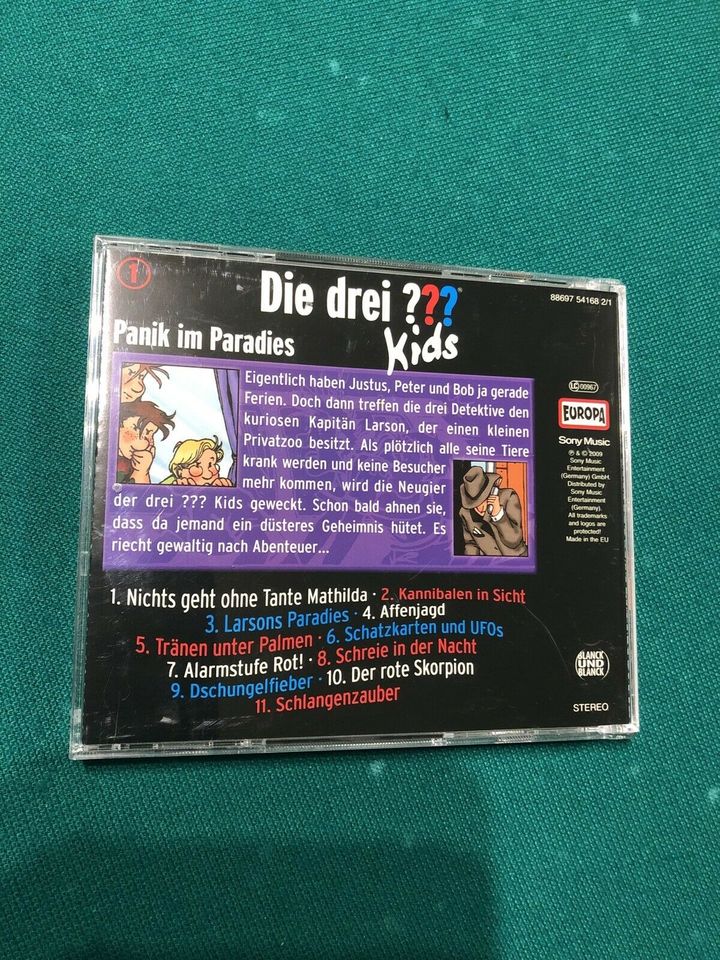 CD Die drei ??? Kids – Panik im Paradies￼ in Uetersen