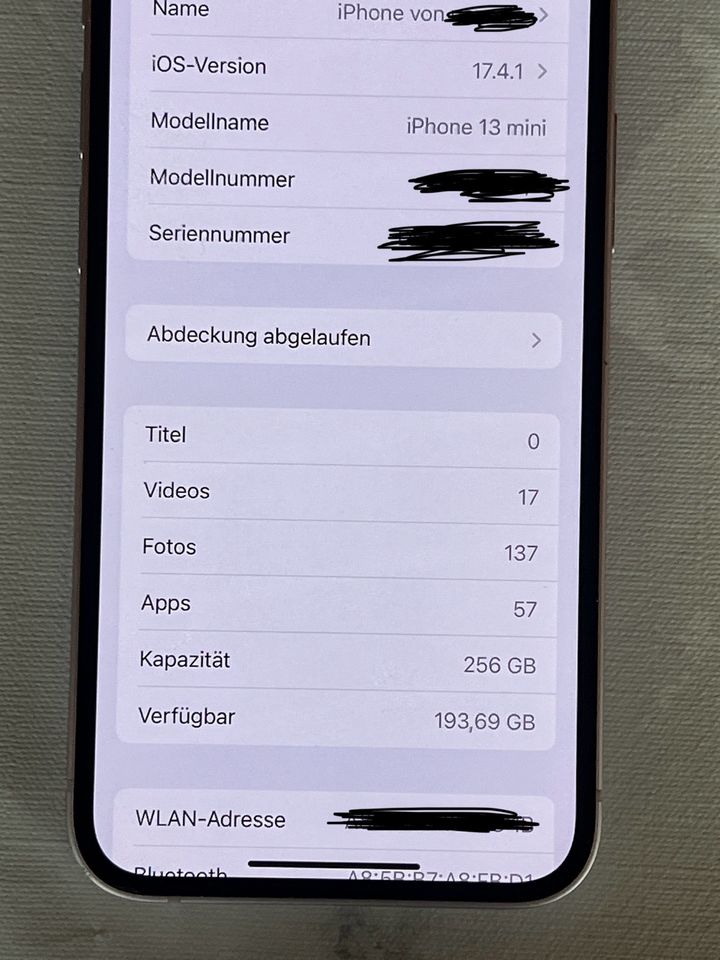iPhone 13 mini 256 GB in Bersenbrück