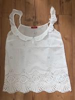Guess Top Tunika Babydoll M Ibiza Hippie Festival Baumwolle weiß Dresden - Äußere Neustadt Vorschau