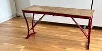 Klapp Tisch /Bank Industrie Design Vintage Metall/Holz Ludwigsvorstadt-Isarvorstadt - Isarvorstadt Vorschau