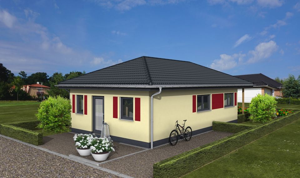 Bungalow - "Barrierefrei im eigenen Garten Wohnen" Preis inkl. Grundstk. in Lutherstadt Wittenberg