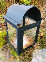 Gartenlaterne, Windlicht, Metall, Holz, H:35 cm Baden-Württemberg - Kernen im Remstal Vorschau