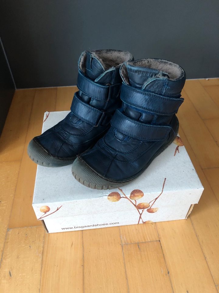 Schöne warme Winterstiefel (d.blau) von BISGAARD, Gr.34 in Kelkheim