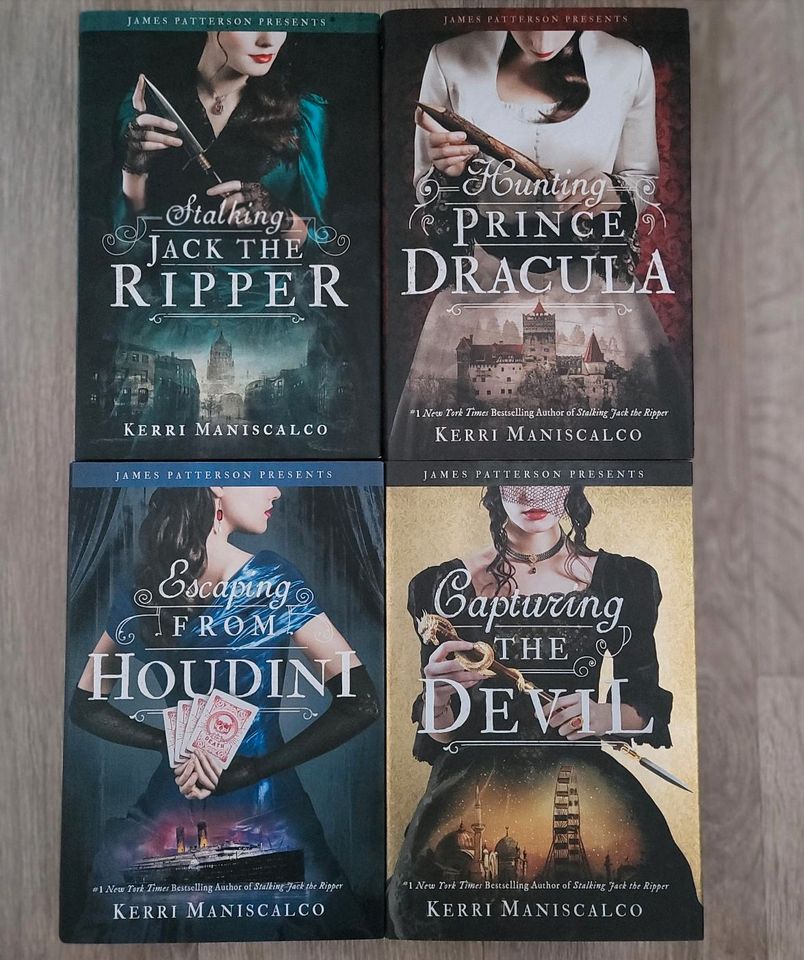 NEU Kerri Maniscalco Jack The Ripper Reihe Englisch Gebunden in Hilden