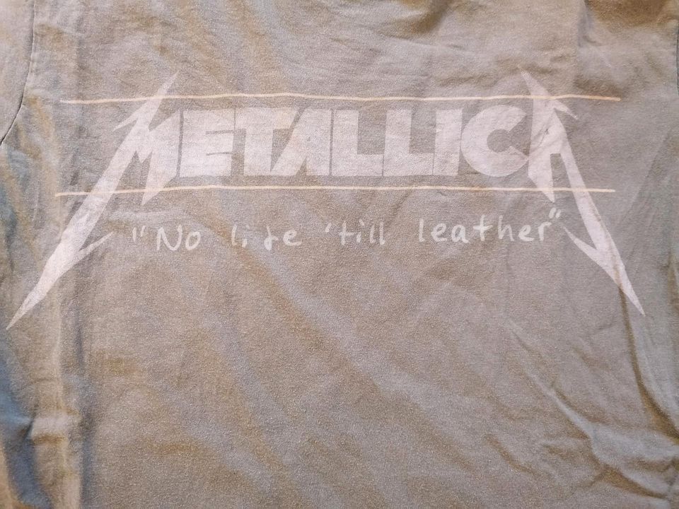 Metallica Tour Shirt Frauen Girl XL 2015 No life till leather in Wettenberg