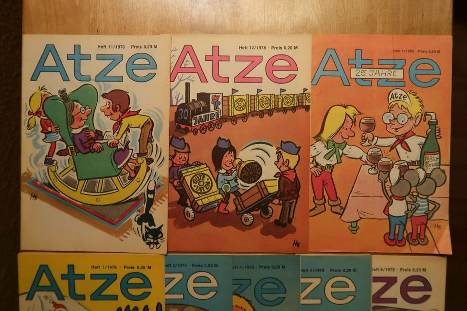 Atze ATZE Comic Hefte Suche Biete Tausche Kaufe Verkaufe in Dresden