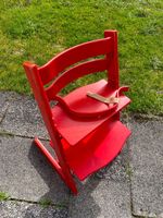 Tripp Trapp Stuhl rot mit Bügel - super erhalten Bayern - Gröbenzell Vorschau