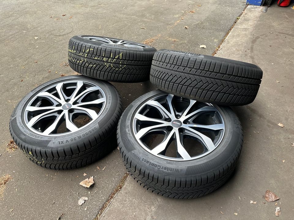 4x ALU-Winterräder 'ALUTEC' 20" 255/50 R20 für Jaguar F-Pace etc. in Griesheim