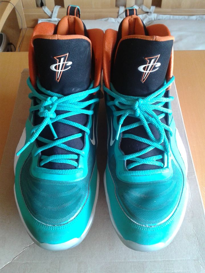 Nike Penny V Miami Dolphins 47,5 US 13 Jordan Lebron in Nastätten