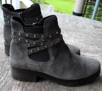 Stiefeletten "Gabor Comfort" graubraun Gr. 6 1/2 --Topzustand Bayern - Wertingen Vorschau