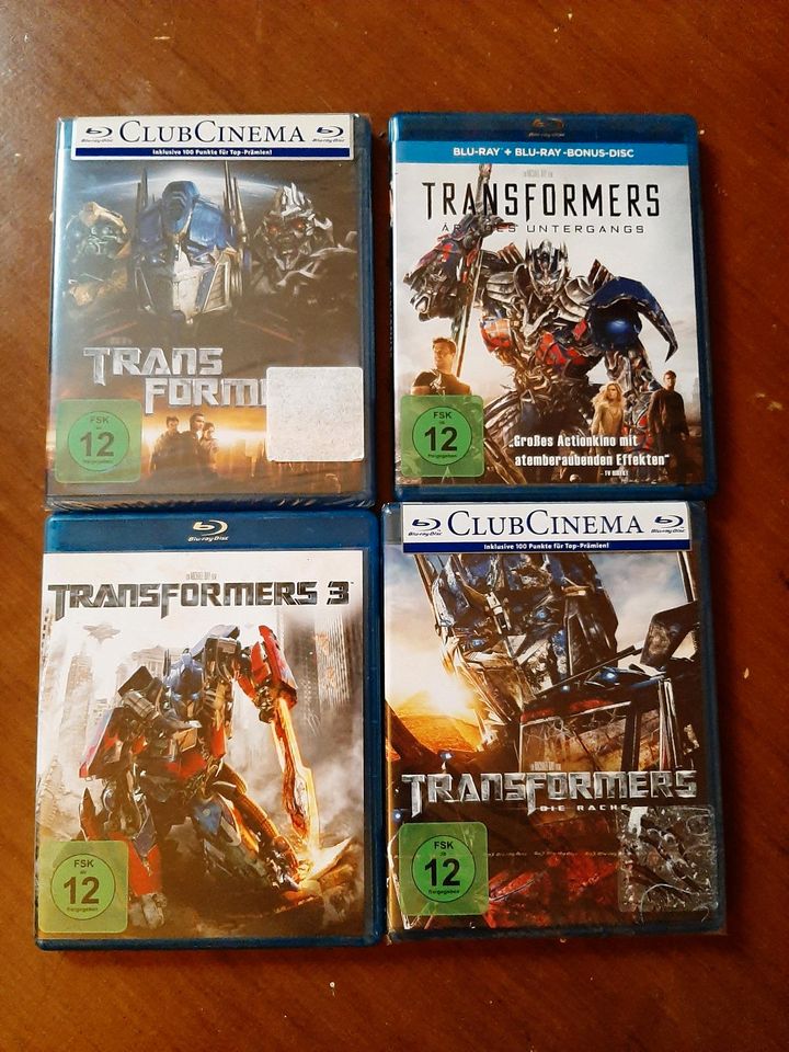 ❤ 4 Transformers Filme auf Blu-Ray DVD ❤ in Berlin