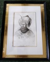 Antik Bild ORIG 1840 Murad III. Osmanen Sultan Gravur Türkei RAR München - Pasing-Obermenzing Vorschau