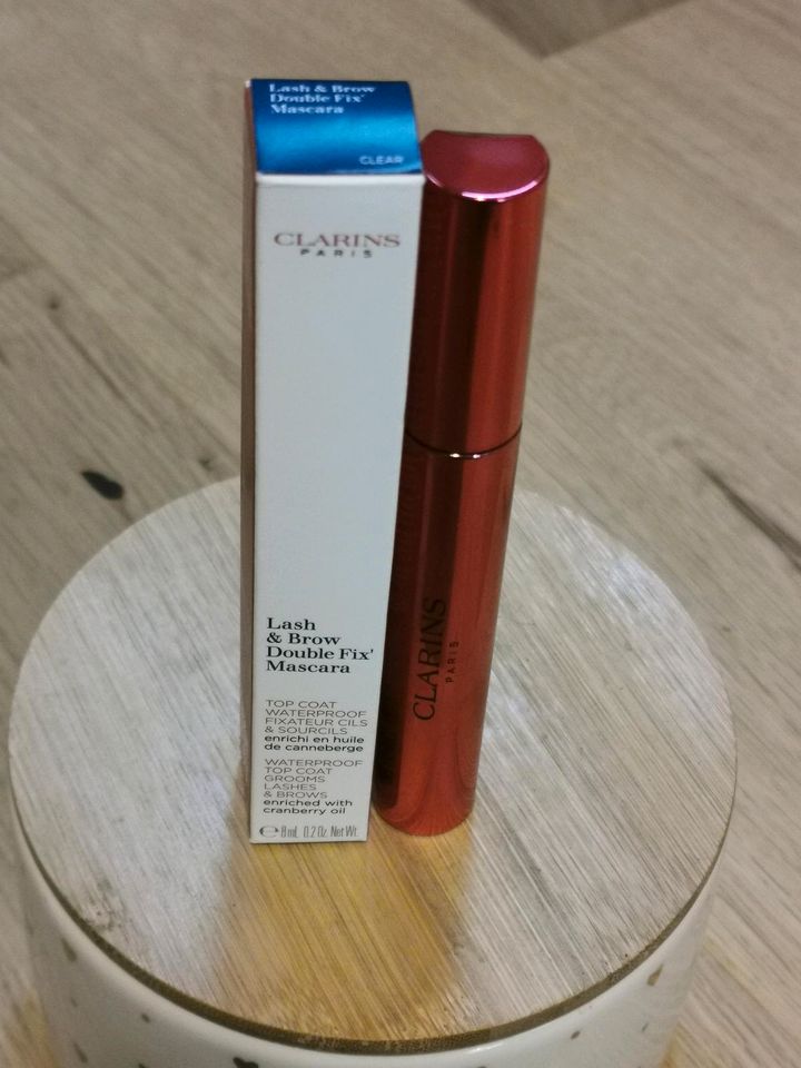 Clarins Lash and Brow Double fix Mascara Clear 8ml in Dirlewang