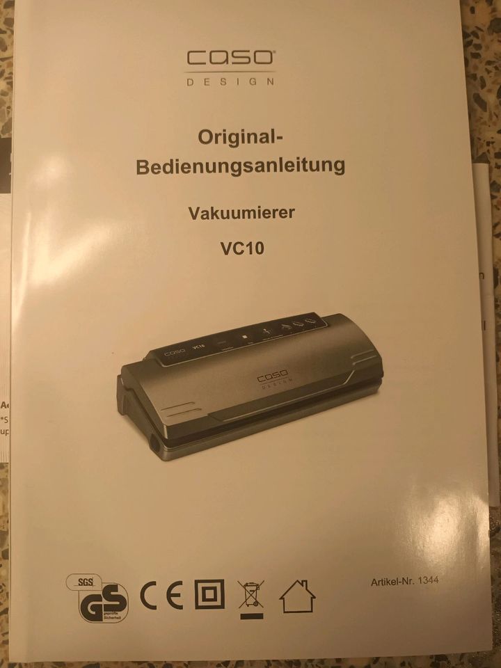 Vakuumierer Caso VC 10 .... gebraucht in Cottbus