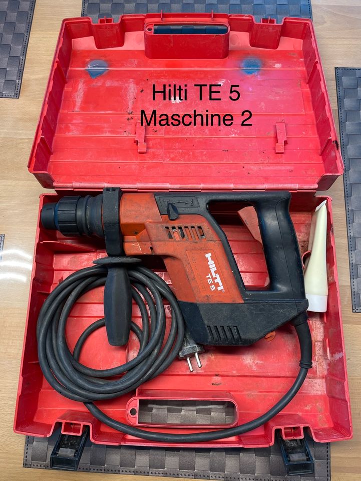 Hilti TE5 Bohrmaschine TE 5 SDS Schlagbohrmaschine in Balzhausen