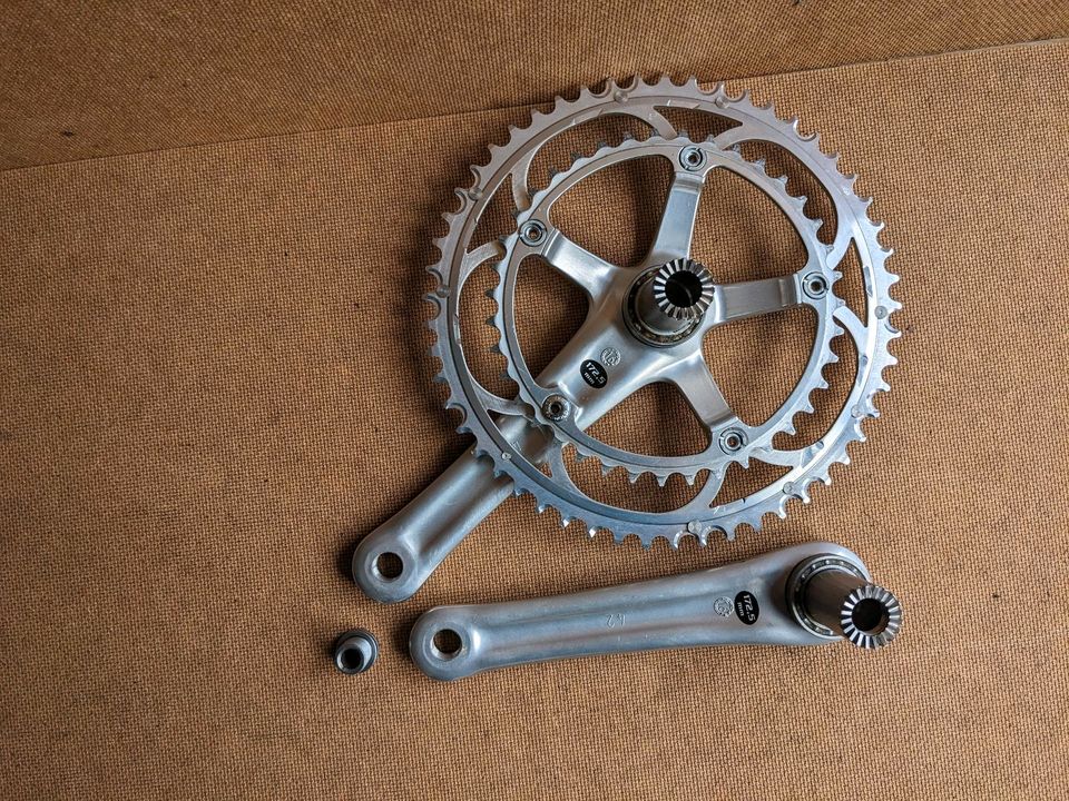 Kurbelgarnitur - Campagnolo Centaur, 53/39t, 172,5mm, 828g 120€* in Mecklenbeck