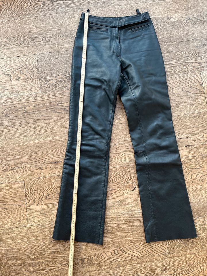 Lederhose Motorradhose schwarz in Krefeld