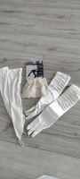 Hochzeitzubehör, 2x lange Handschuhe, halterlose Strümpfe, ivory Nordrhein-Westfalen - Marl Vorschau