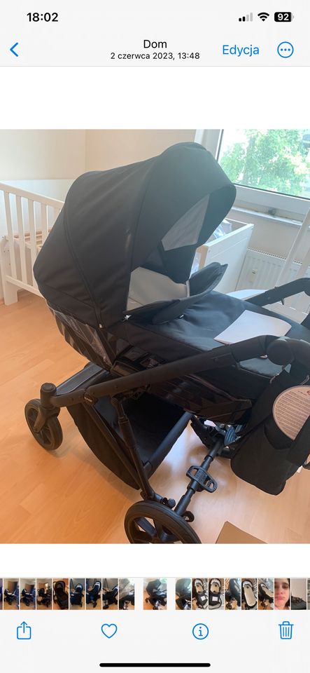 Kinderwagen 2in1 kunert ivento in Paderborn