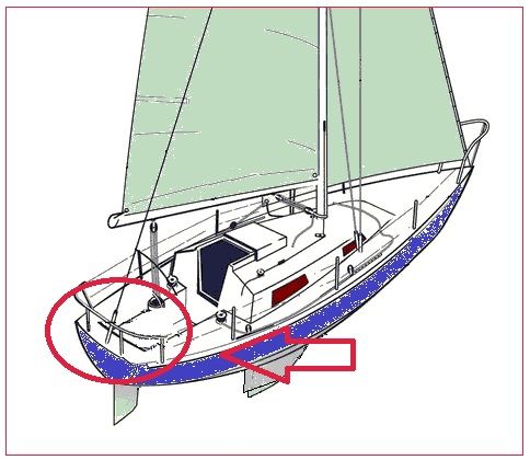 Mahagoni / Tropenholz  Pinne für Segelboote z.b. Neptun22 in Viersen