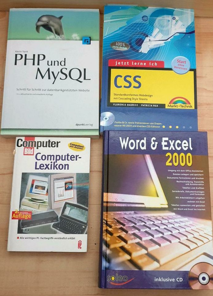 Bücher zu verschenken Programmierung CSS PHP MySQL Excel in Oberhausen