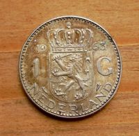 Niederlande: 1 Gulden 1963 Silber Niedersachsen - Bippen Vorschau