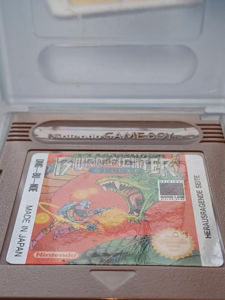 Nintendo Gameboy Spiel Burai Fighter mit Hülle und Anleitung in Erftstadt