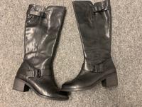 Damen Esprit echt Leder Stiefel  Schwarz Gr.38 Nordrhein-Westfalen - Moers Vorschau