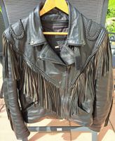 Damen Western-Motorradjacke, echt Leder, Größe 40 Bayern - Lindau Vorschau