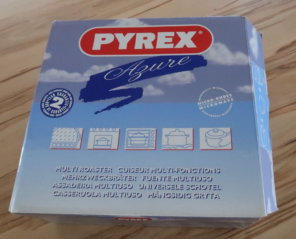 PYREX Azure Mehrzweckbräter - Auflaufform - unbenutzt – OVP in Tauberbischofsheim