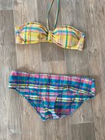 Bikini H&M bunt neckholder bandeau Gelb kariert Karo 42 Schleswig-Holstein - Rohlstorf  Vorschau