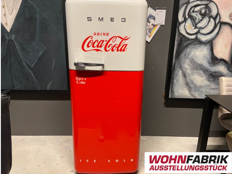 Smeg Kühl Gefrierkombi Cola limited Edition Wohnfabrik in Pforzheim