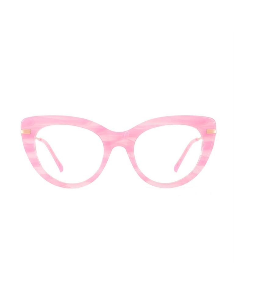 Brillengestell - KatzenAugenform - rosa - Neuware in Bad Lippspringe