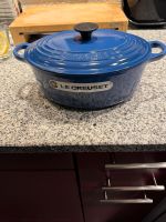 Bräter Le Creuset Signature Oval  23 cm blau Baden-Württemberg - Ettlingen Vorschau