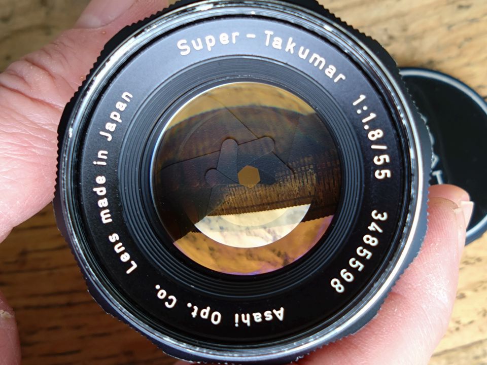 ASAHI PENTAX Super Takumar 1.8 55 M42 SONY E-Mount Bokeh Lens in Trier