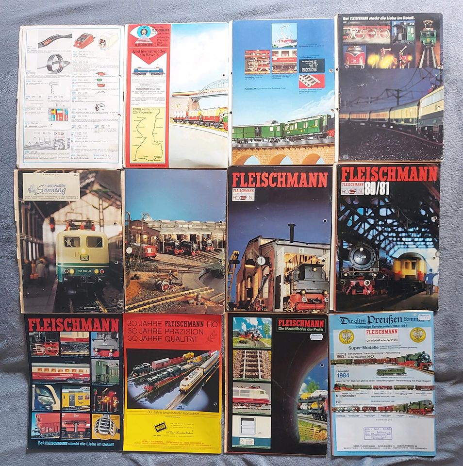 Fleischmann Katalog 1973-1984/85 in Harxheim