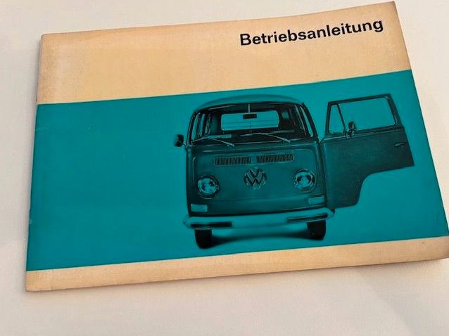 Betriebsanleitung VW Transporter, Ausgabe 10.1969, Topzustand! in Göppingen